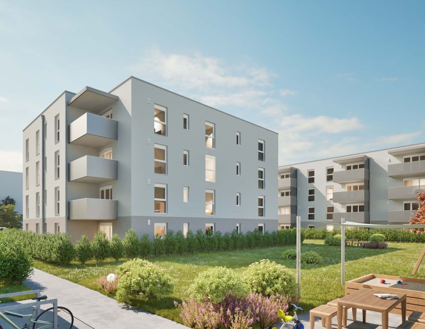 Edt bei Lambach - Neubauprojekt Wohnquartier 46 Geförderte Mietwohnungen