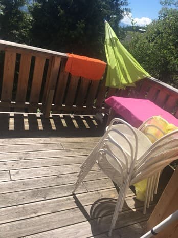 Fritzens: 3-Zimmer-Wohnung im Tiefparterre mit Terrasse und Garten