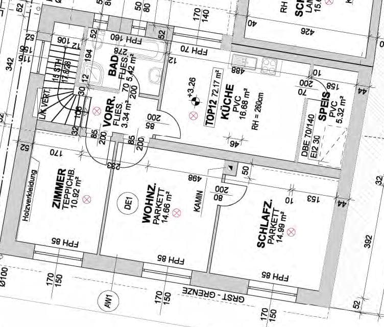 Wohnung am Nationalpark 72m² monatl. € 910, -
